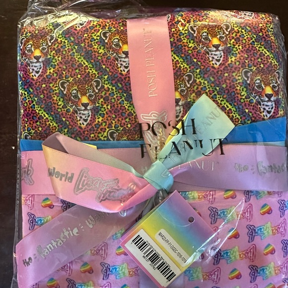 NWT posh peanut x Lisa Frank luxe patoo - Picture 2 of 4